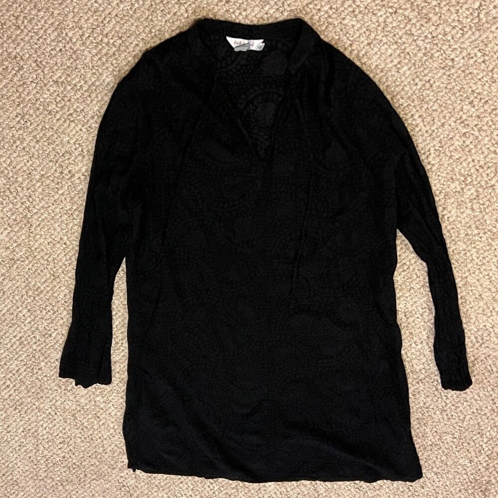 Fresh Produce Black Bathing Suit Coverup Size XL